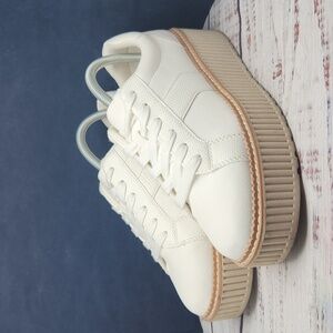 DV by Dolce Vita White Platform Sneakers